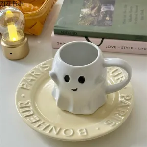 Ghost Creative Ceramic Mug