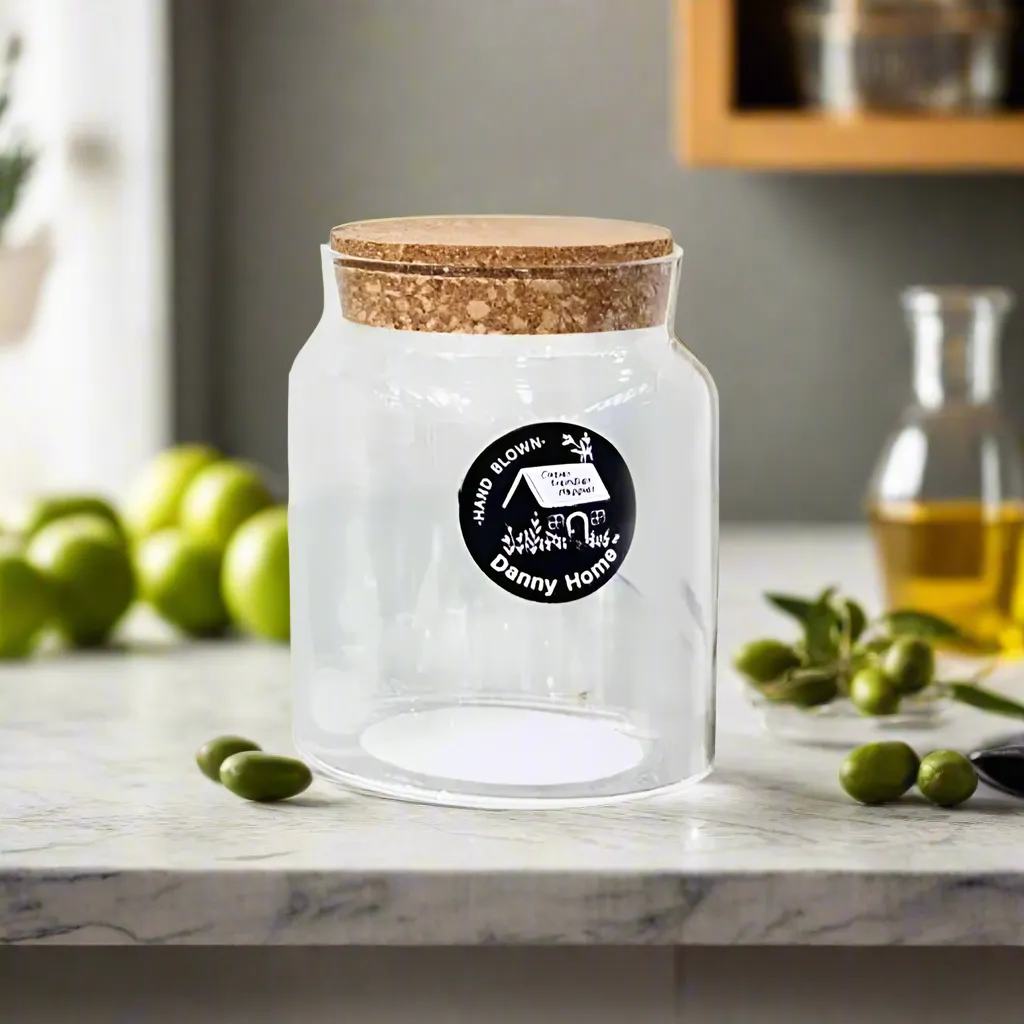 Glass Storage Jar 700ml