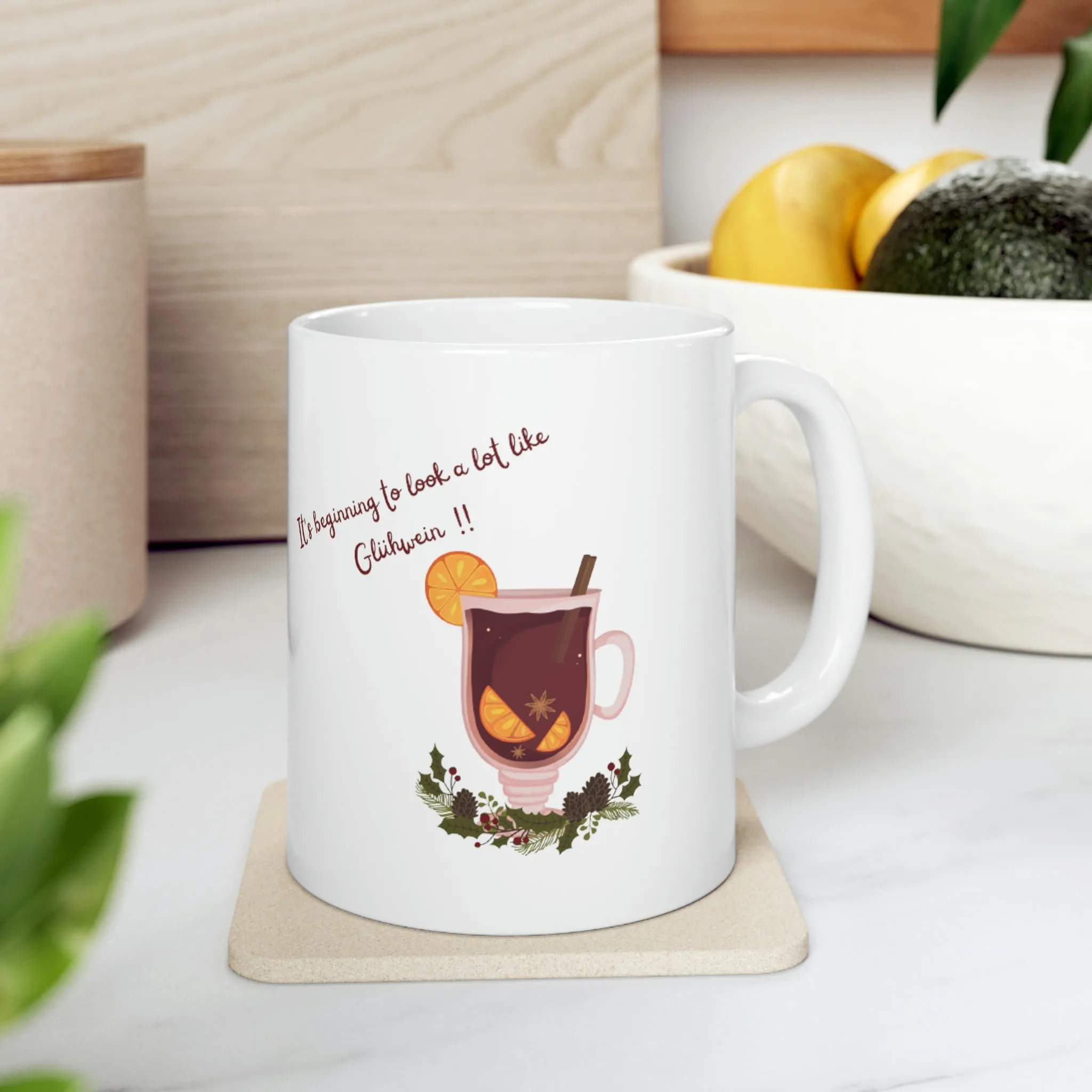 Gluhwein Ceramic Mug 11oz