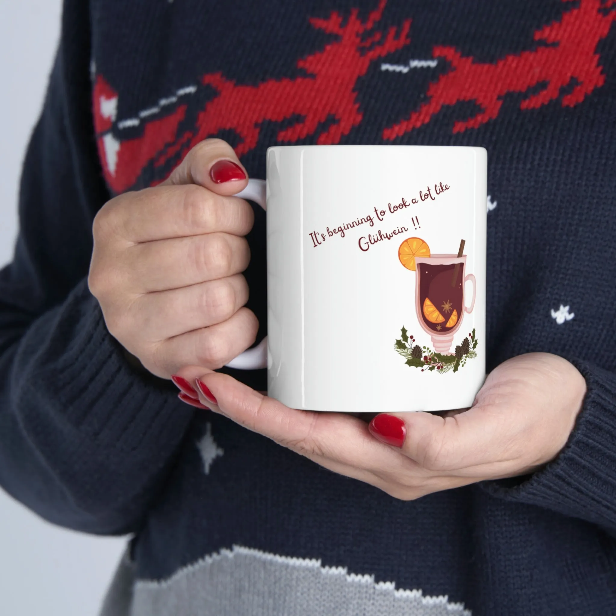 Gluhwein Ceramic Mug 11oz