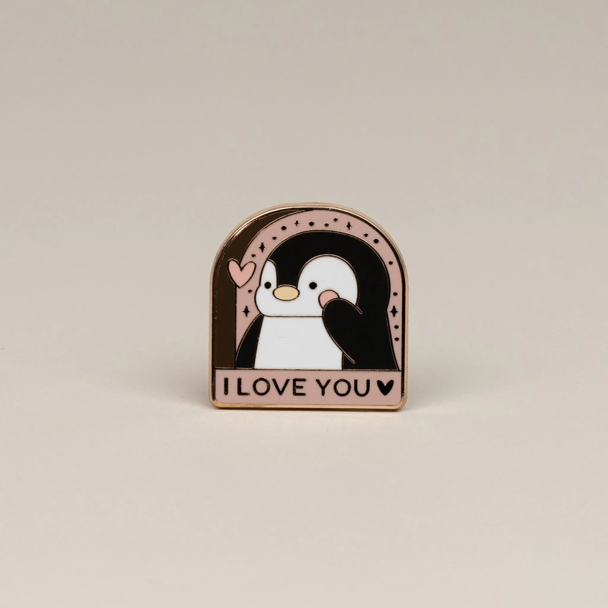 I Love You Enamel Pin