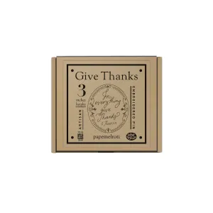 In Everything Give Thanks Artisan Embroidered Pin [CLEARANCE]