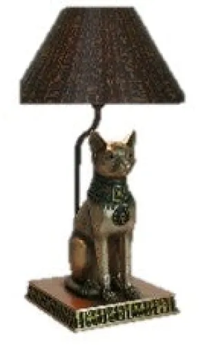 Lamp Bronze Bastet