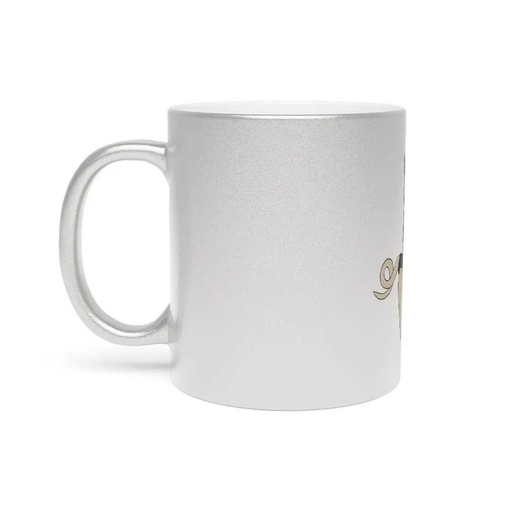 LB Metallic Mug (Silver / Gold)