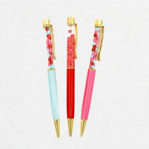 Letters to Santa Confetti Pen Set