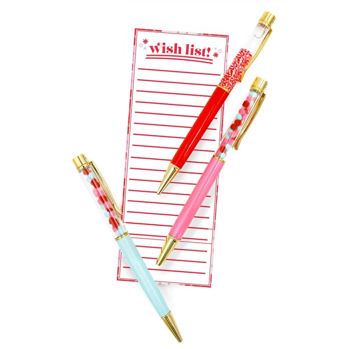 Letters to Santa Confetti Pen Set