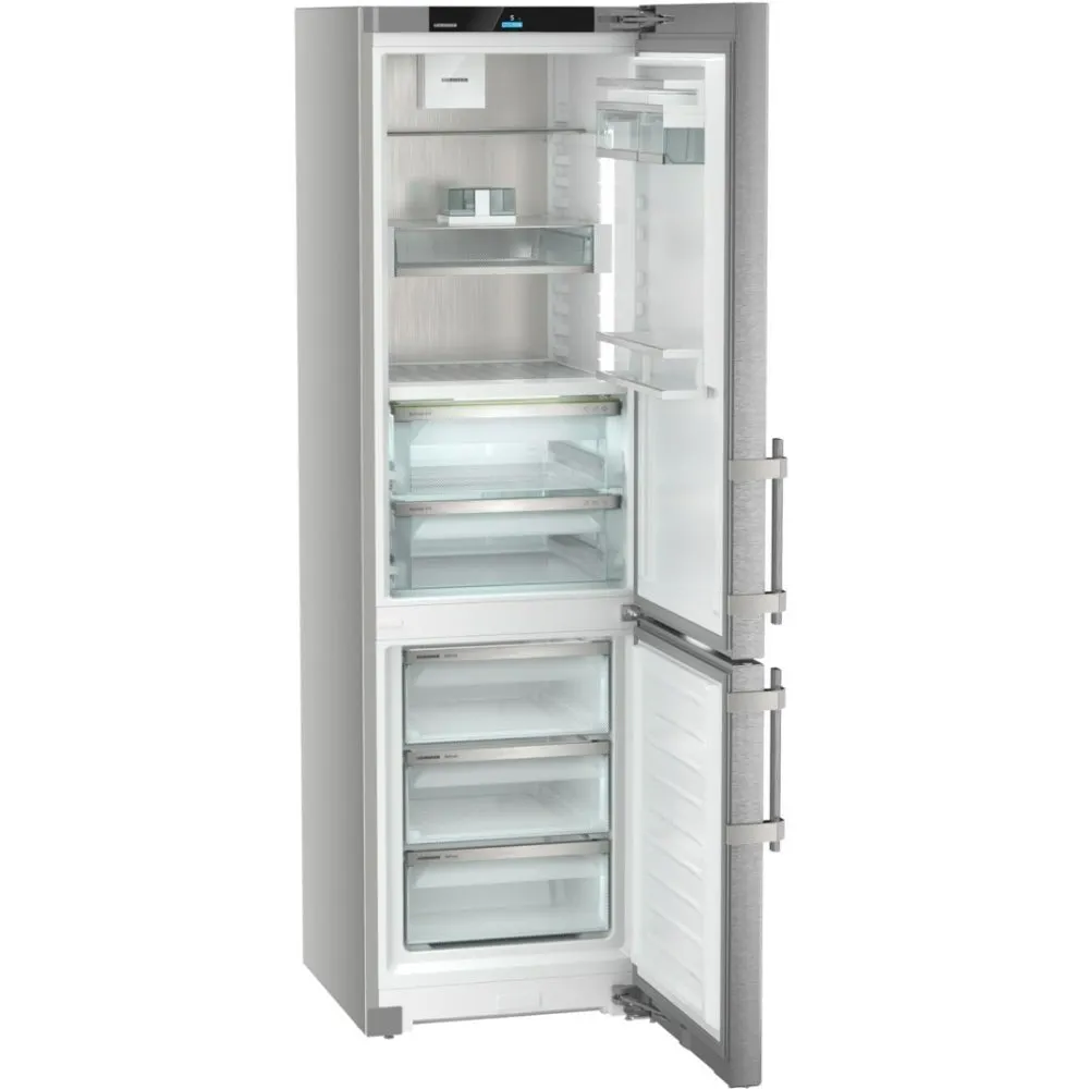 Liebherr CBNsdb 575i No Frost Fridge Freezer, 70/30, Silver, B Rated