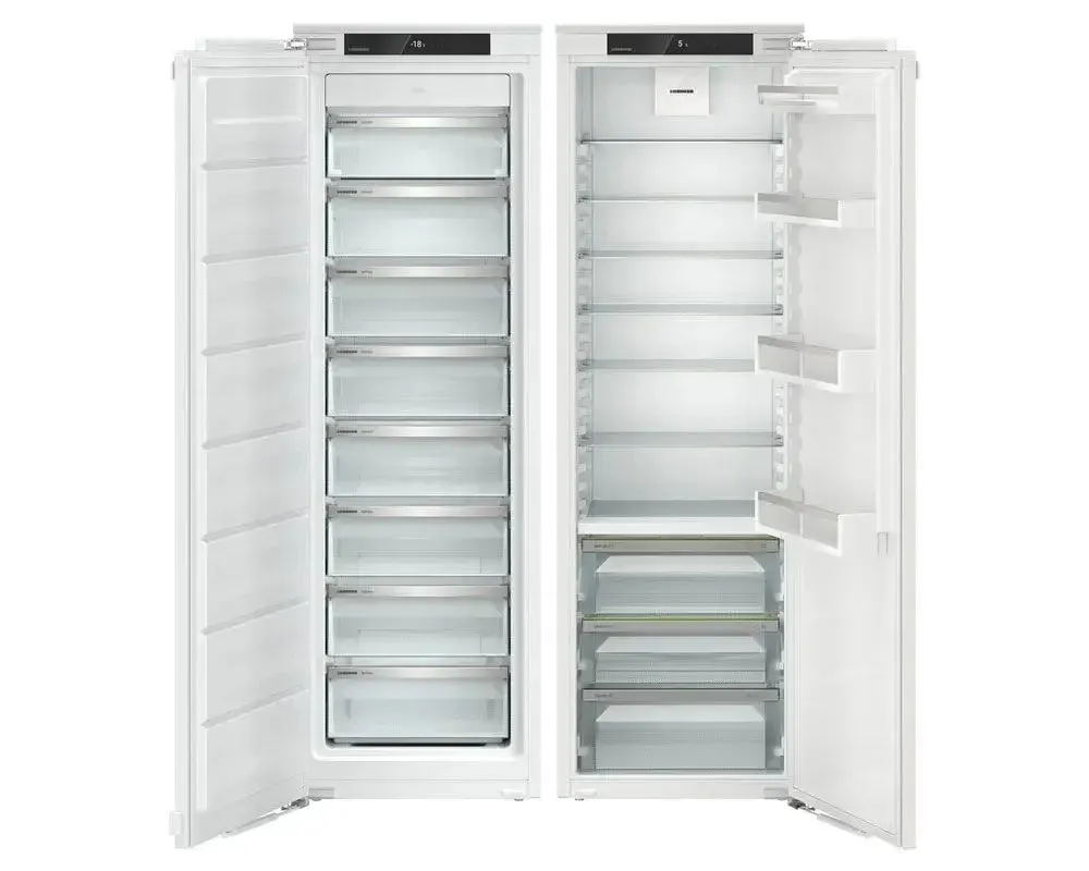 Liebherr IXRF 5125 Plus Integrated American Fridge Freezer, White, E Rated