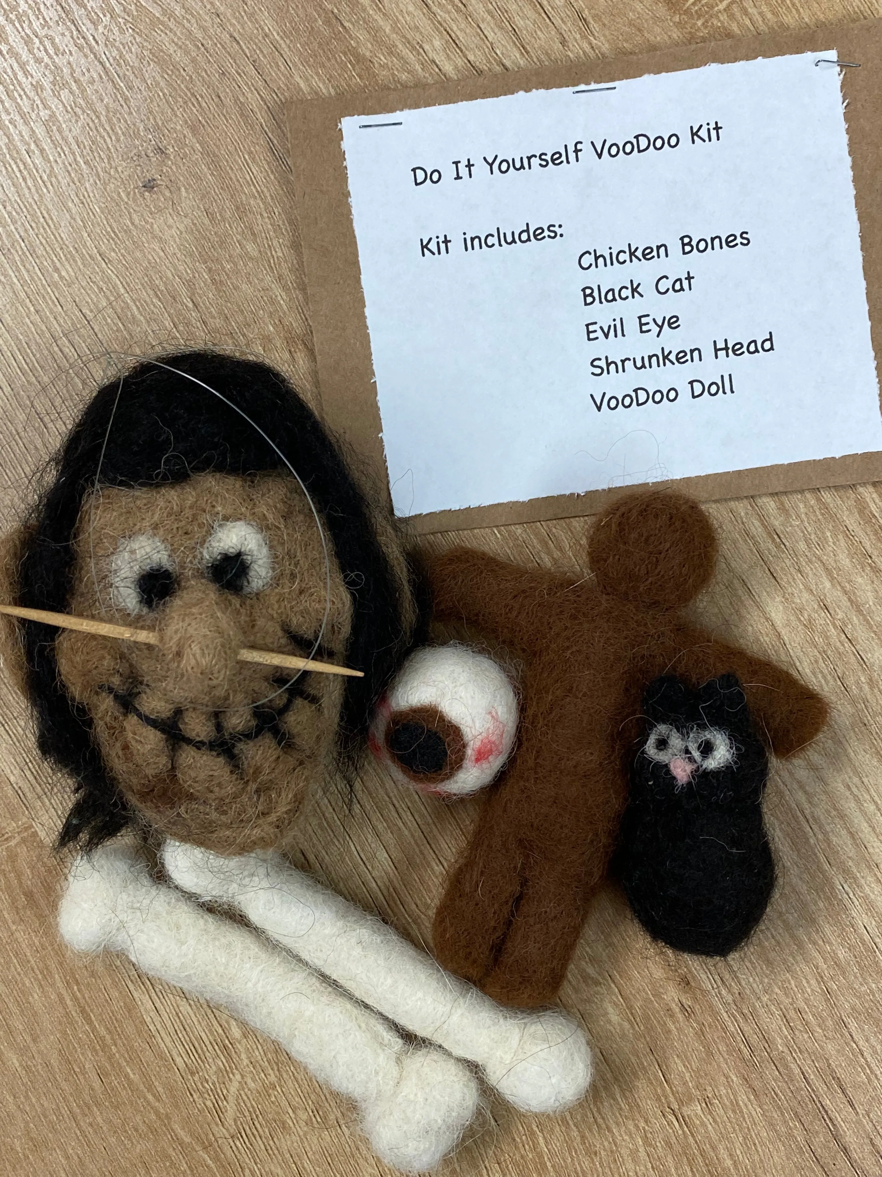 Locally Made Needle Felted Figures (NY)