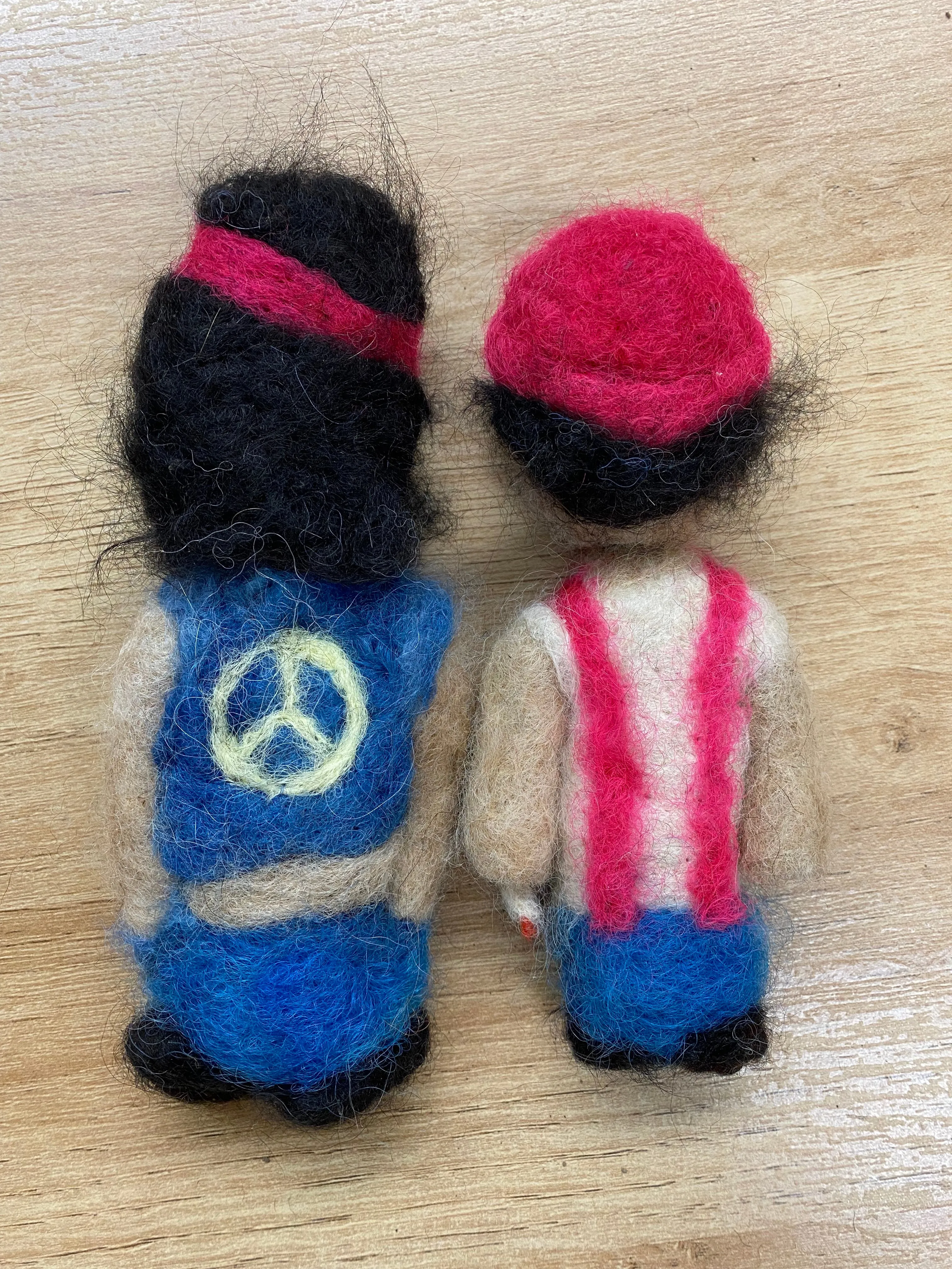 Locally Made Needle Felted Figures (NY)