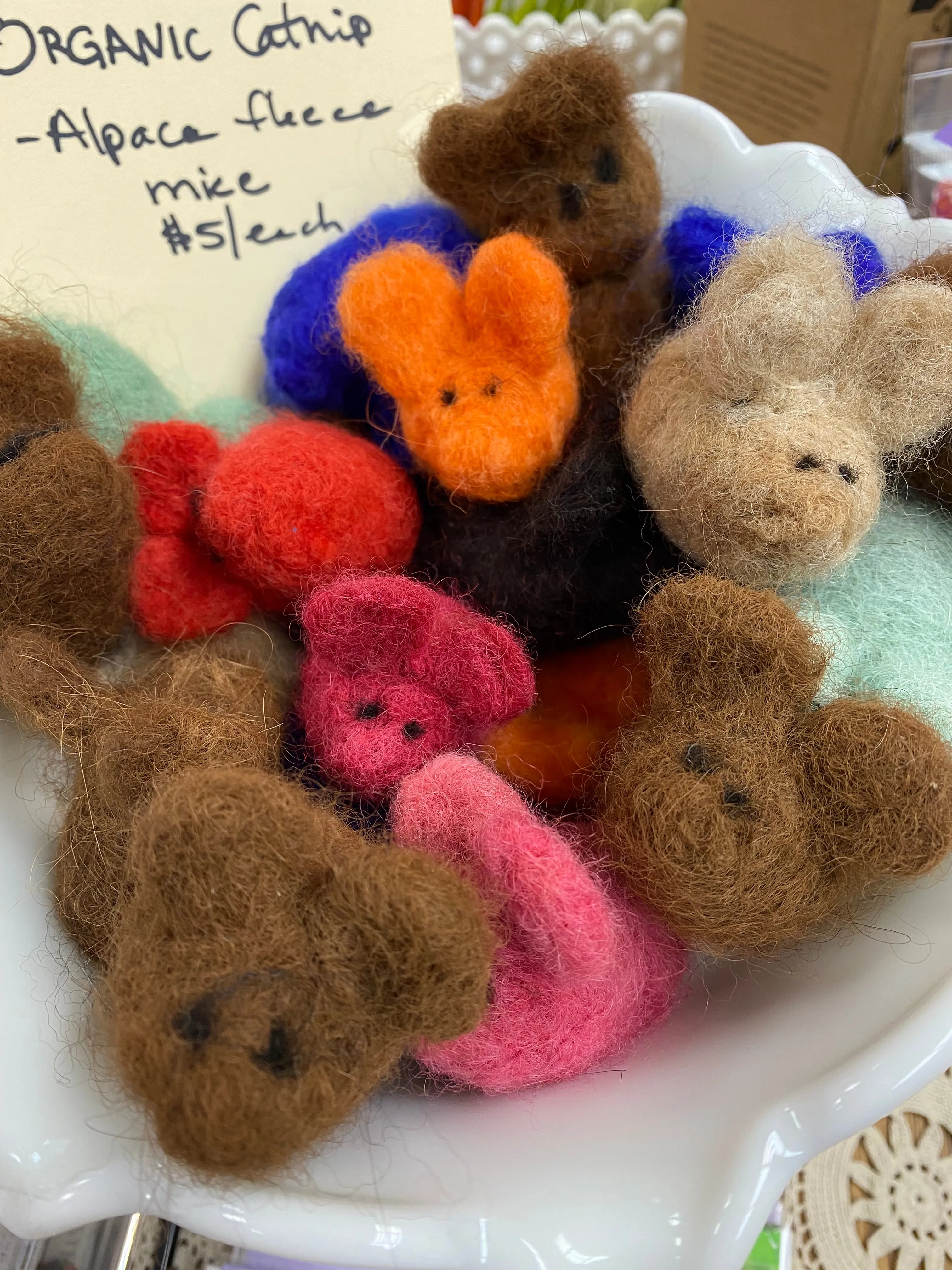 Locally Made Needle Felted Figures (NY)