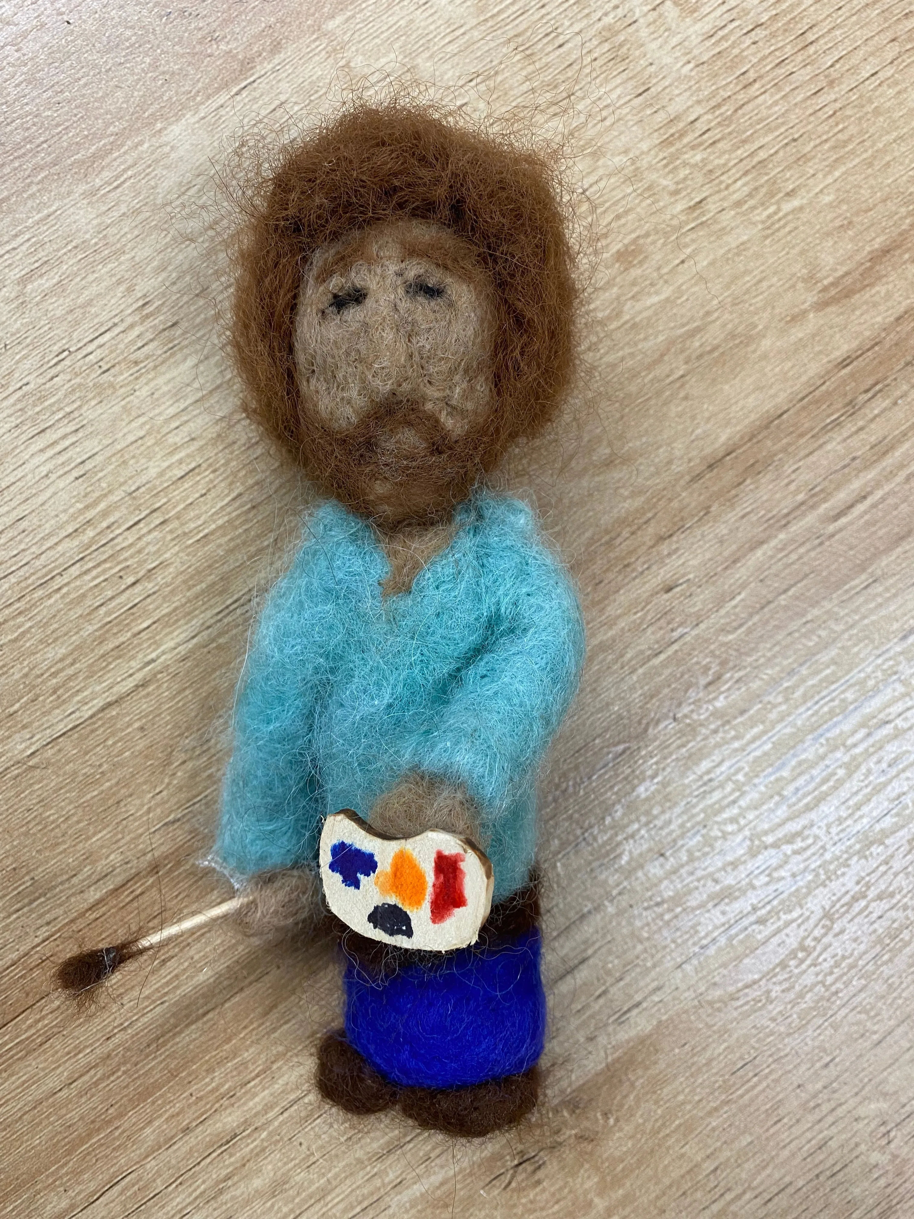 Locally Made Needle Felted Figures (NY)