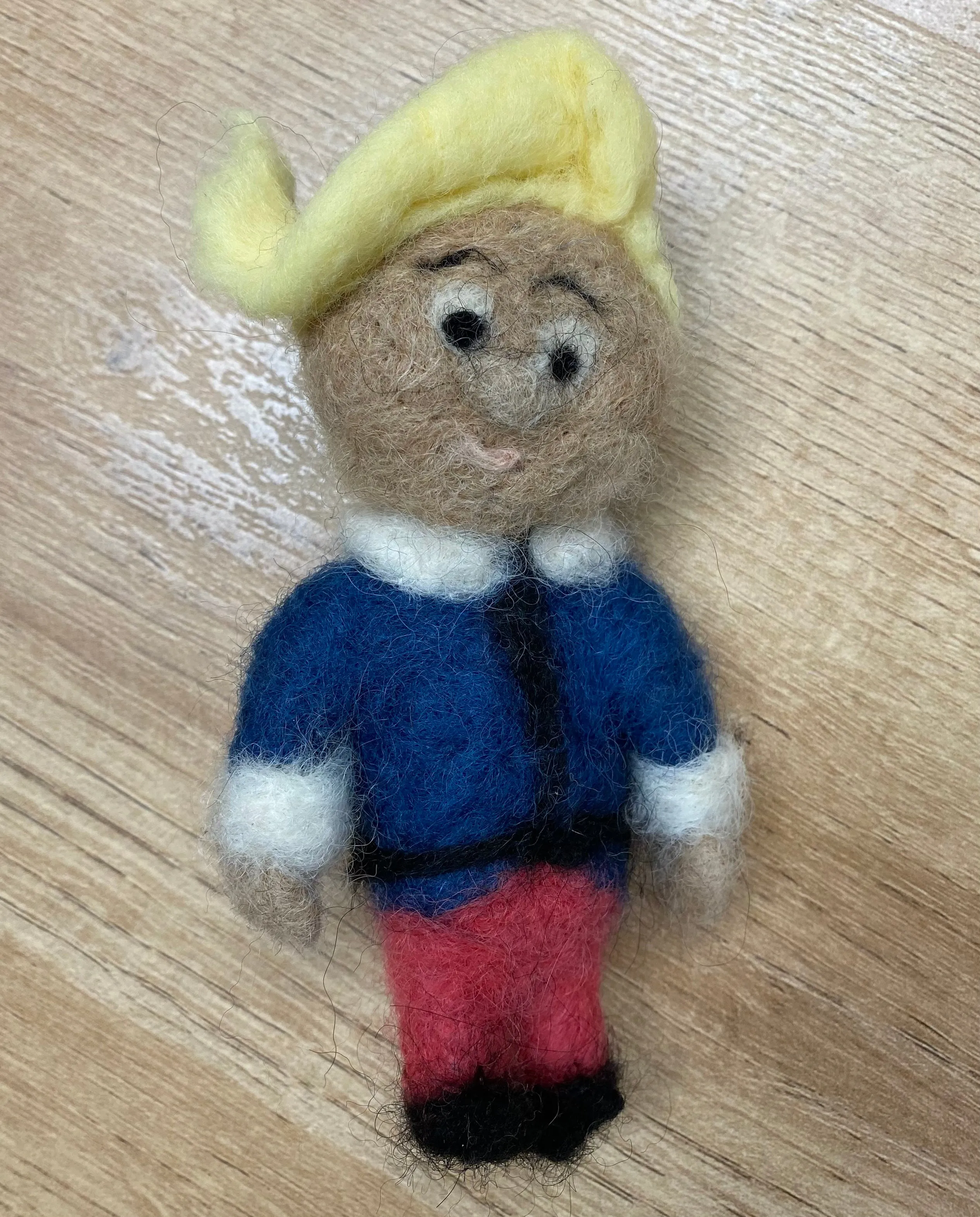 Locally Made Needle Felted Figures (NY)