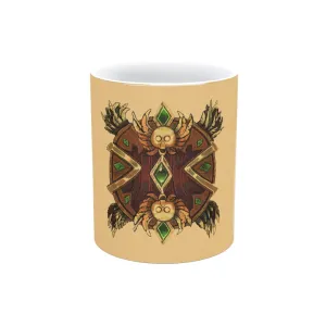 Magic Counter Shield Metallic Mug (Silver / Gold)