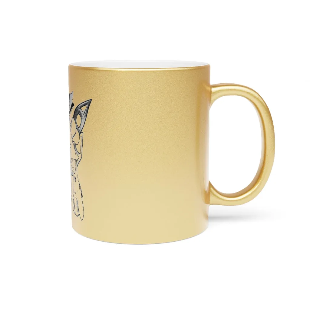 Mycros Metallic Mug (Silver\Gold)