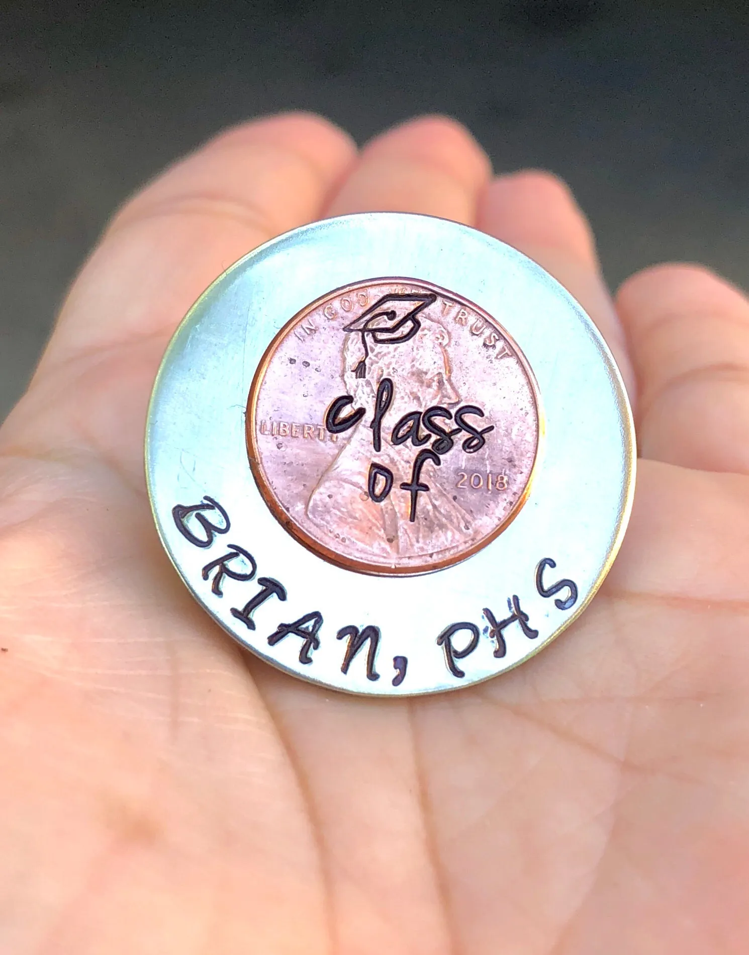 Personalized Graduation Pins