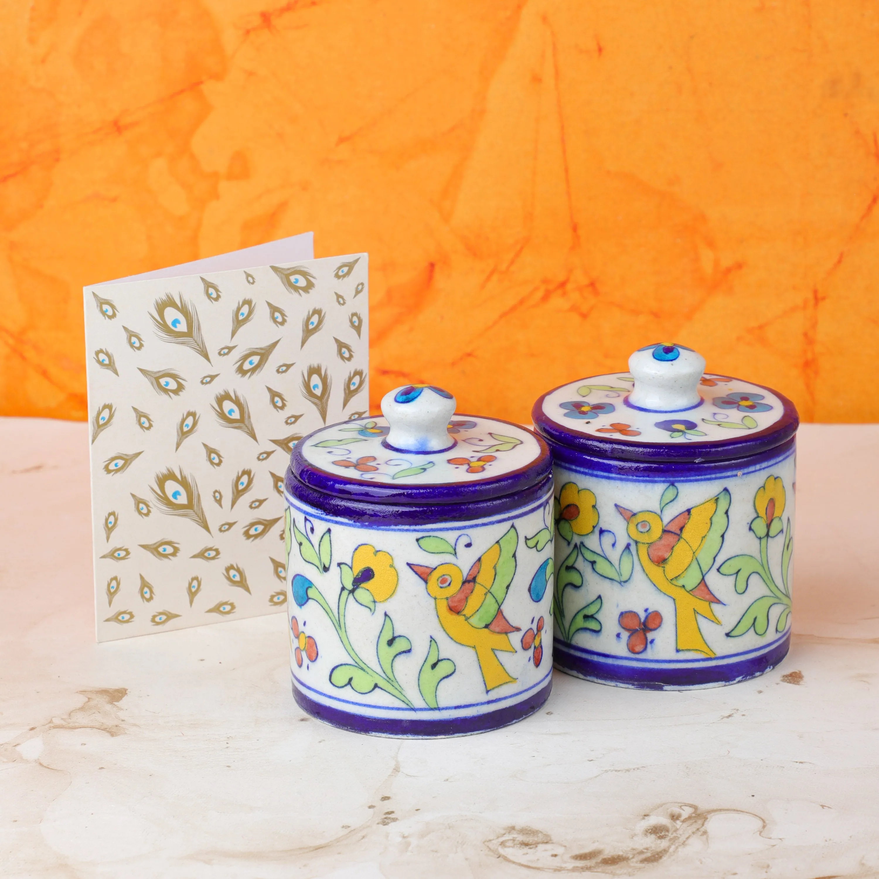 Rajasthani Pottery Jars for Sister