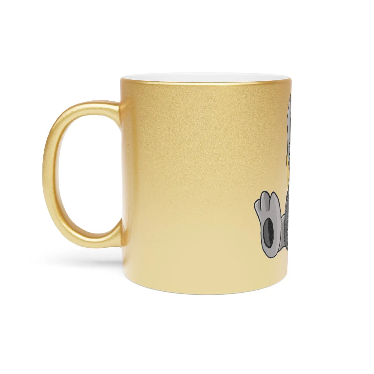 Raylow Metallic Mug (Silver / Gold)