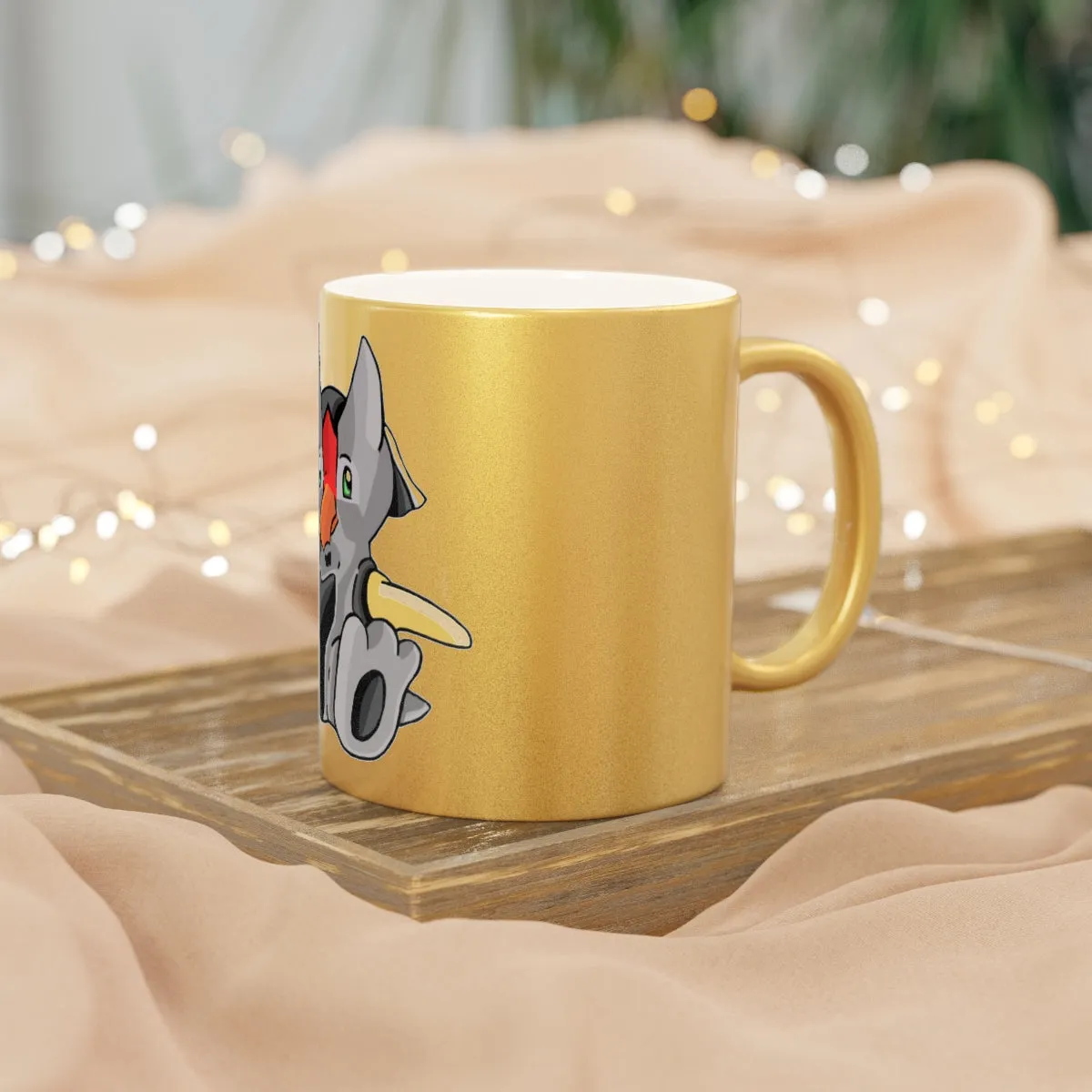 Raylow Metallic Mug (Silver / Gold)