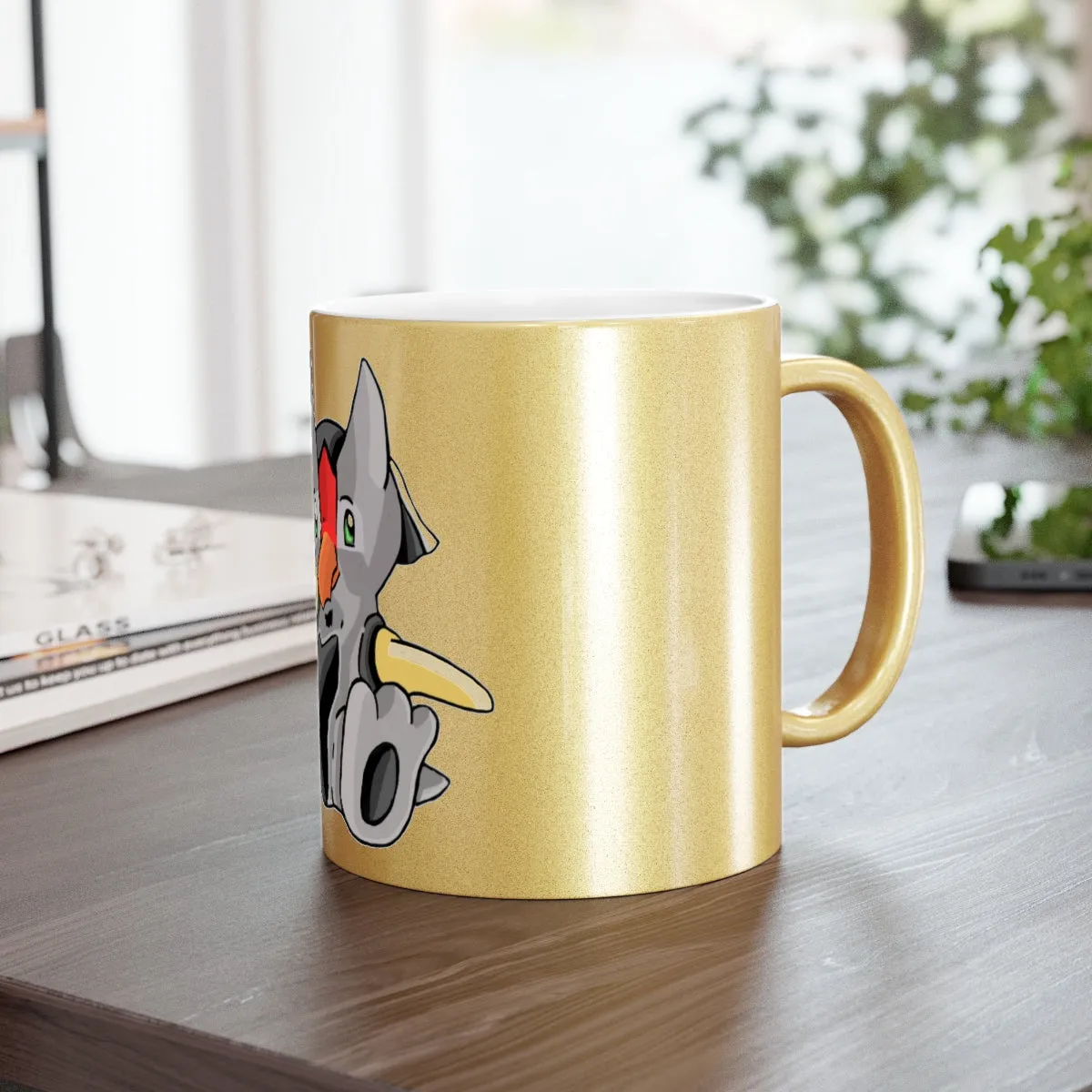 Raylow Metallic Mug (Silver / Gold)