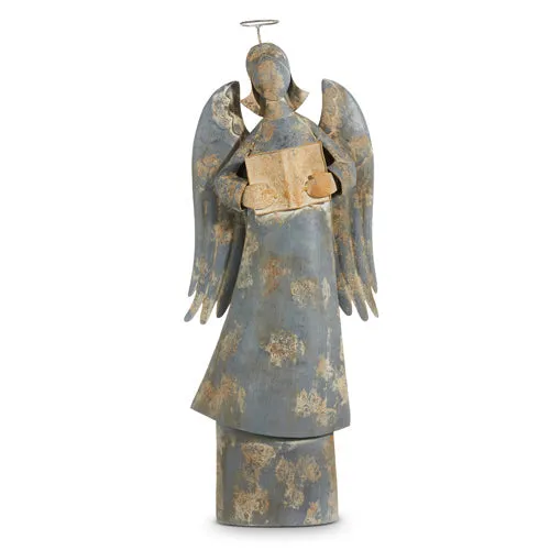 Raz Imports 2023 Natural Noel 27" Galvanized Angel