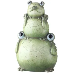 Regency International Terracotta Happy Frog Triple Stack 8.25"T