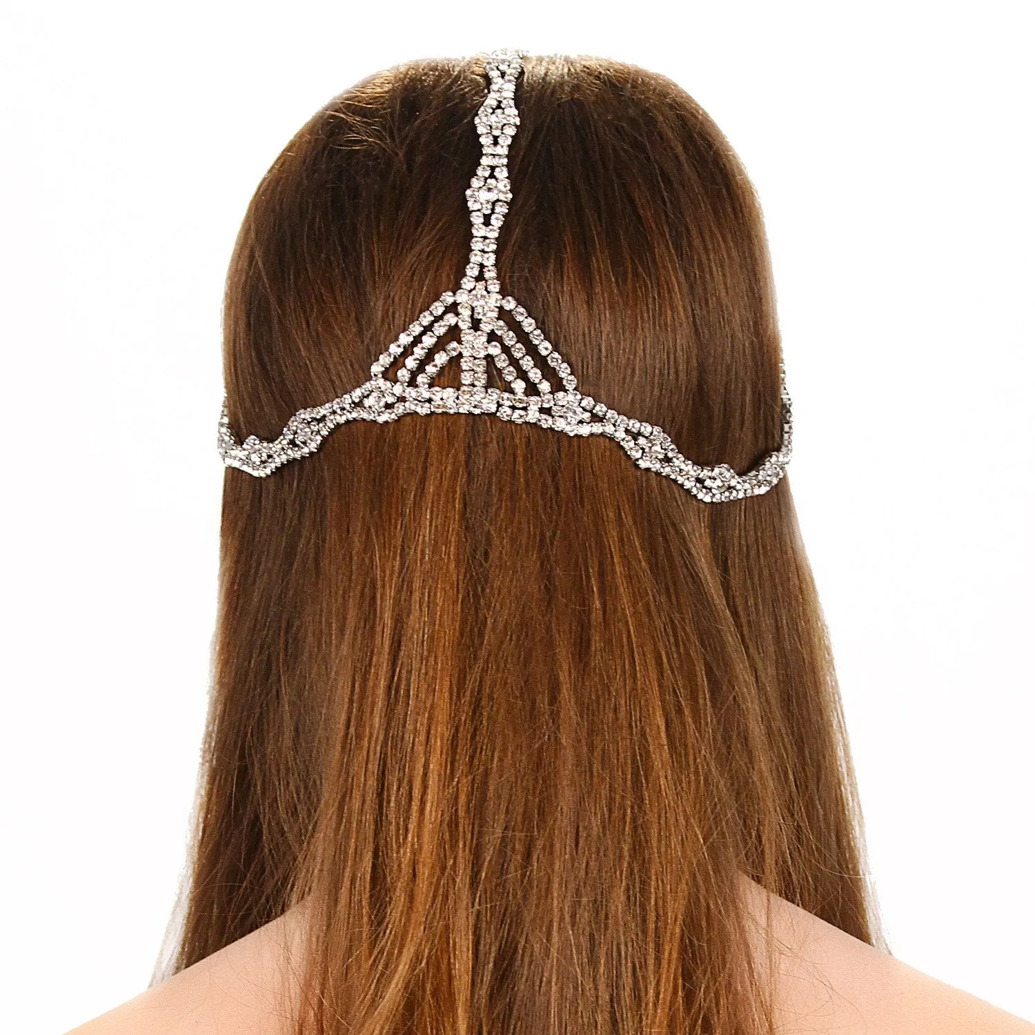 Rhinestone Cleo Headpiece