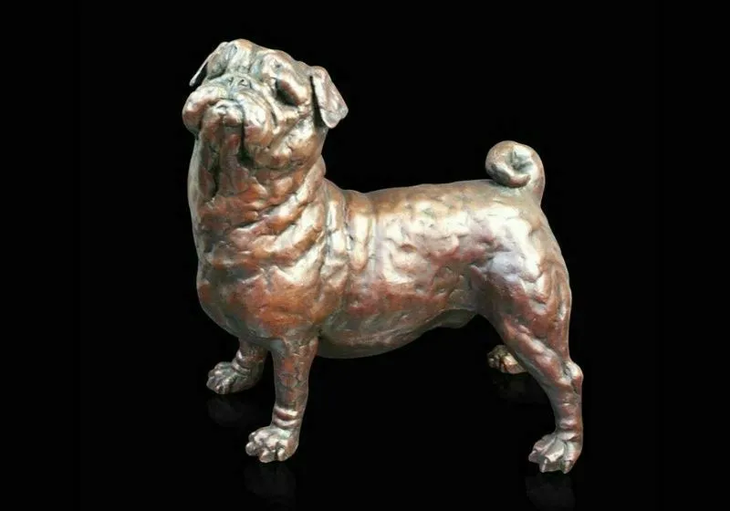 RICHARD COOPER STUDIO - BRONZE - PUG - LTD EDITION