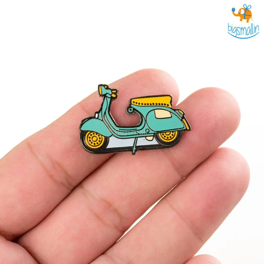 Scooter Lapel Pin