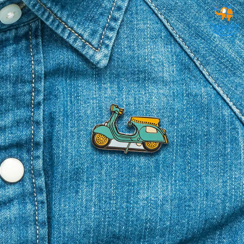 Scooter Lapel Pin