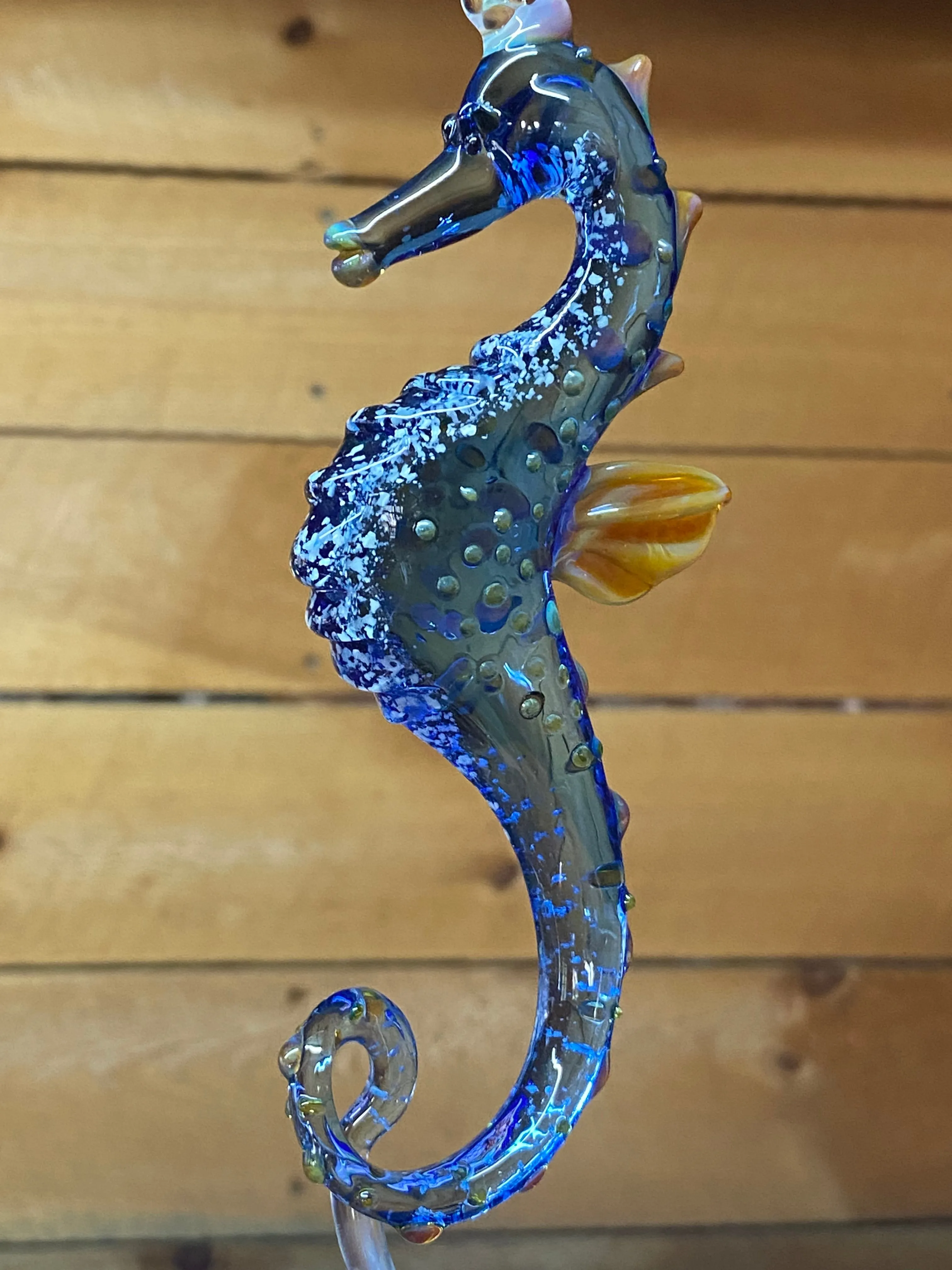 Seahorse with Cremation Ash