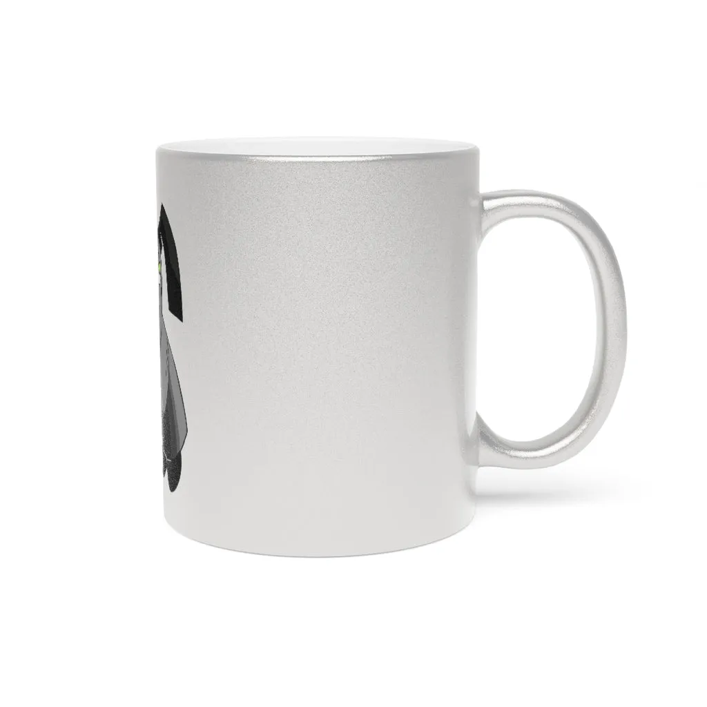 Snaughtnaut Metallic Mug (Silver / Gold)