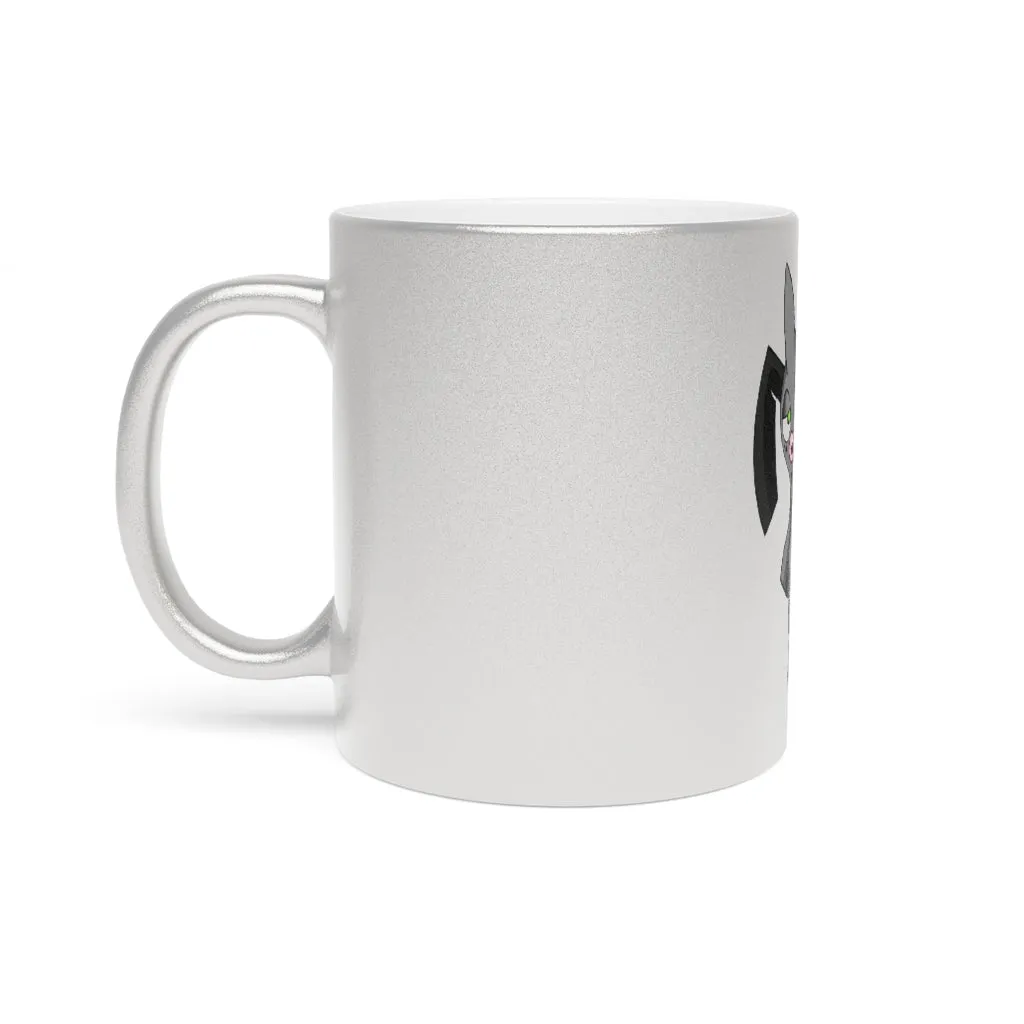 Snaughtnaut Metallic Mug (Silver / Gold)