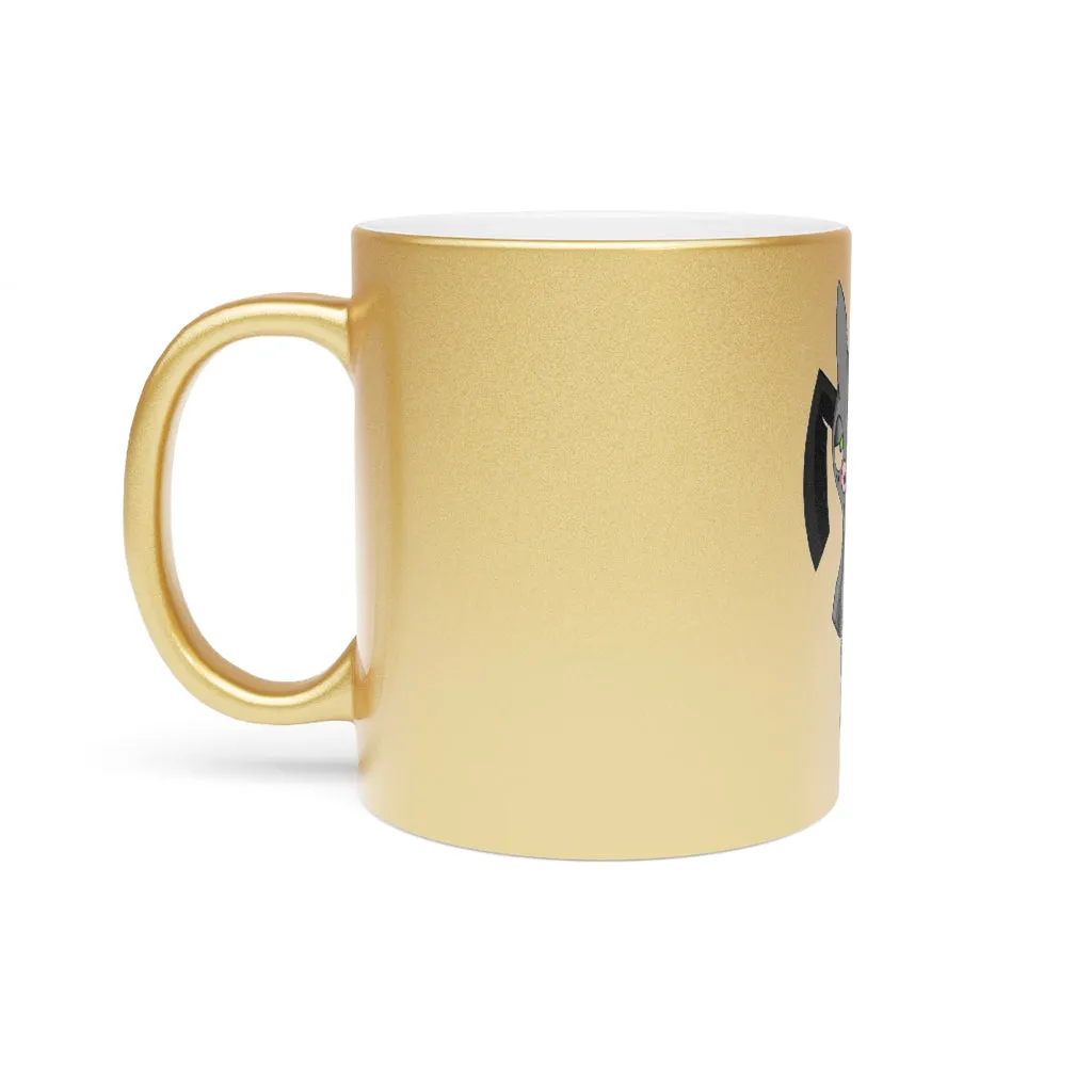 Snaughtnaut Metallic Mug (Silver / Gold)