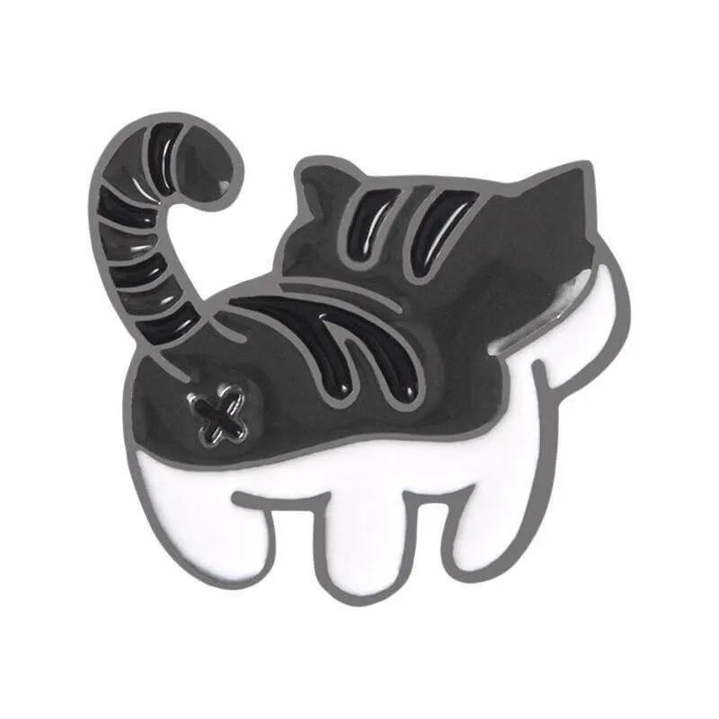 So Kawaii! Shake Your Behind Cat Pins