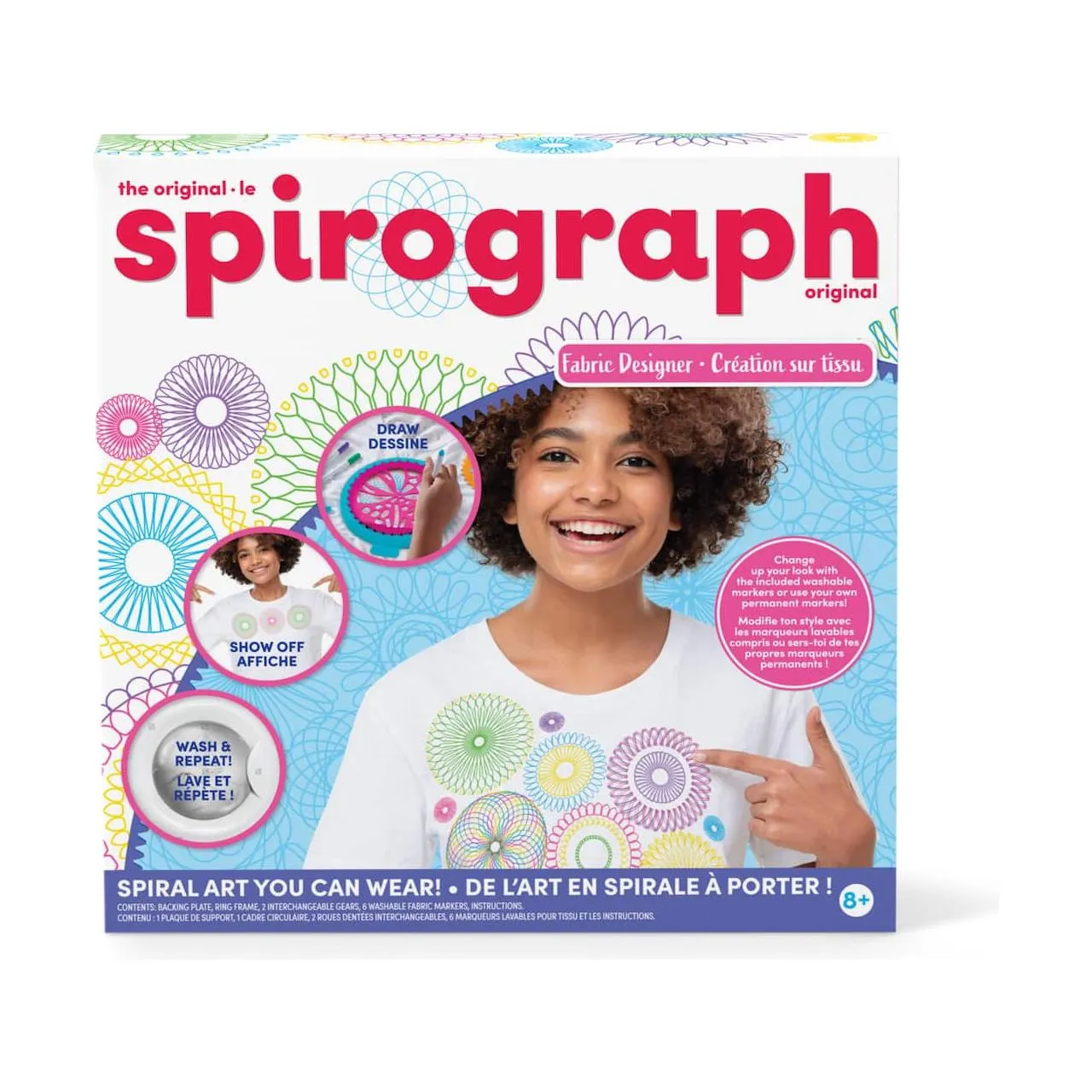 Spirograph Fabric Designer