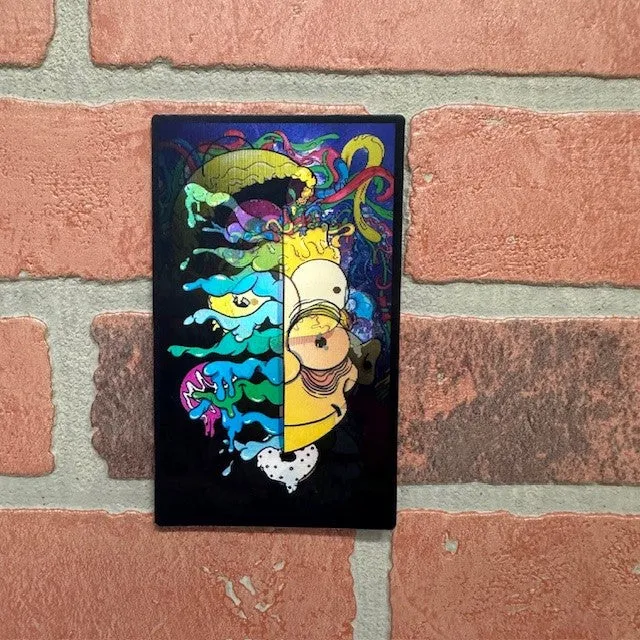 Sticker - 3D Simpsons Head