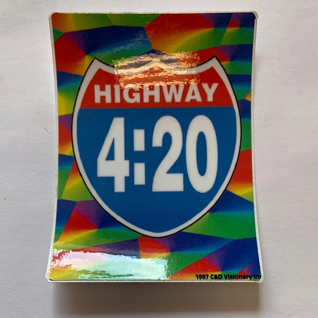 Sticker - Highway 420 Prism