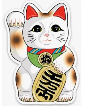 Sticker - Maneki Neko Lucky Cat