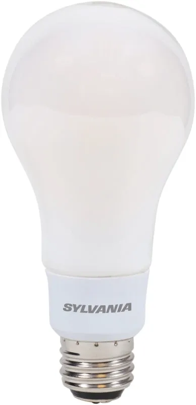 Sylvania 40778 Natural LED Bulb, 3-Way, A21 Lamp, 100 W Equivalent, E26 Lamp Base, Dimmable, Frosted, Daylight Light :EA: QUANTITY: 1