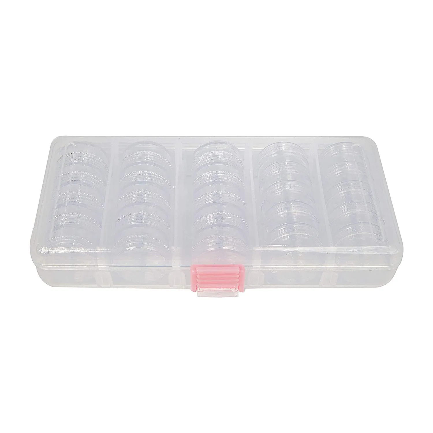 Universal Crafts Bead Storage Container - 25 Small Jars