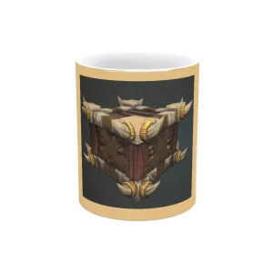 War Raptor Crate Metallic Mug (Silver / Gold)