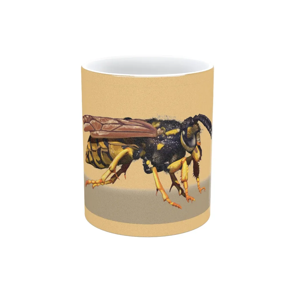 Wasp Metallic Mug (Silver / Gold)