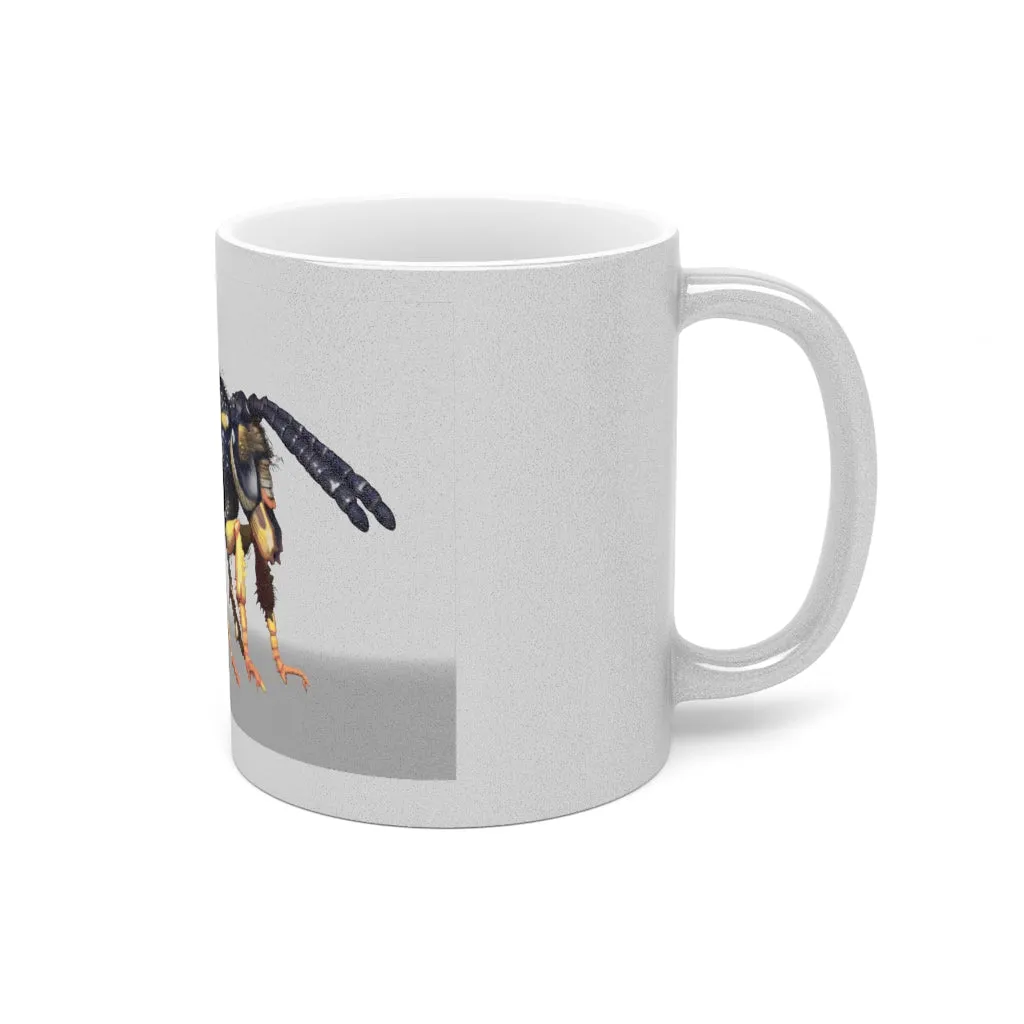 Wasp Metallic Mug (Silver / Gold)