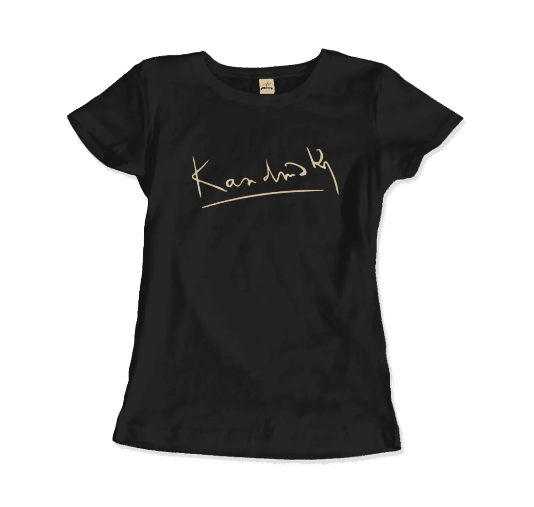 Wassily Kandinsky Signature Art T-Shirt