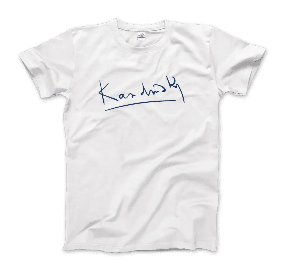 Wassily Kandinsky Signature Art T-Shirt