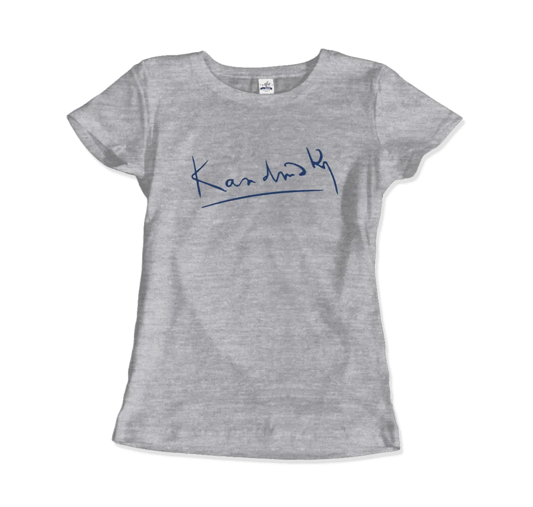 Wassily Kandinsky Signature Art T-Shirt