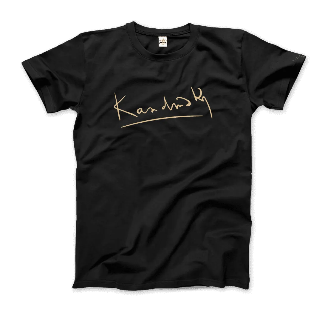 Wassily Kandinsky Signature Art T-Shirt