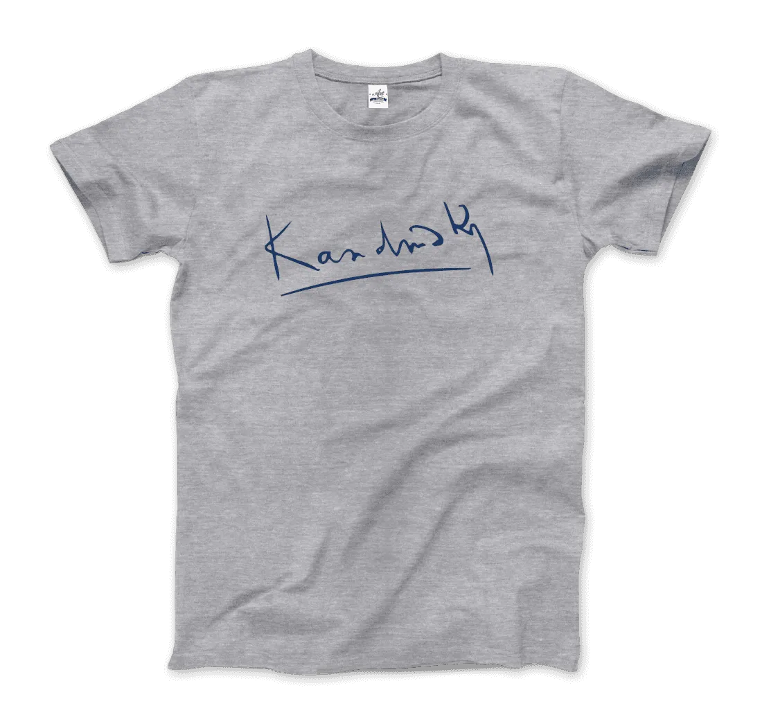 Wassily Kandinsky Signature Art T-Shirt