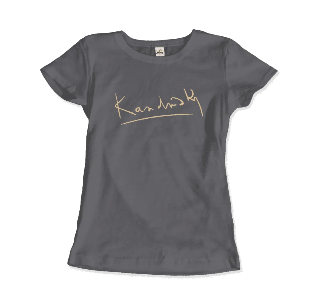 Wassily Kandinsky Signature Art T-Shirt